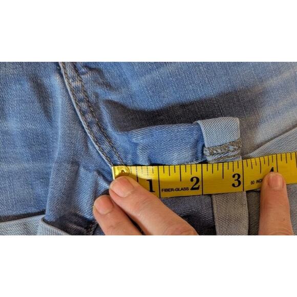Arizona Jean Co Women’s Shorts Size 7 Denim Roll Cuff - Picture 5 of 6